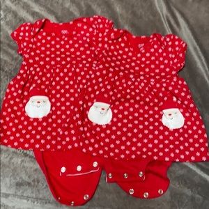 Carter’s Santa Onesies